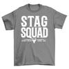 Herren Hirsch Squad T-Shirt Herren Damen T-Shirts Oberteil Personalisiert Junggesellenabschied Hochzeitsfeier Bräutigam Bedrucktes Hemd
