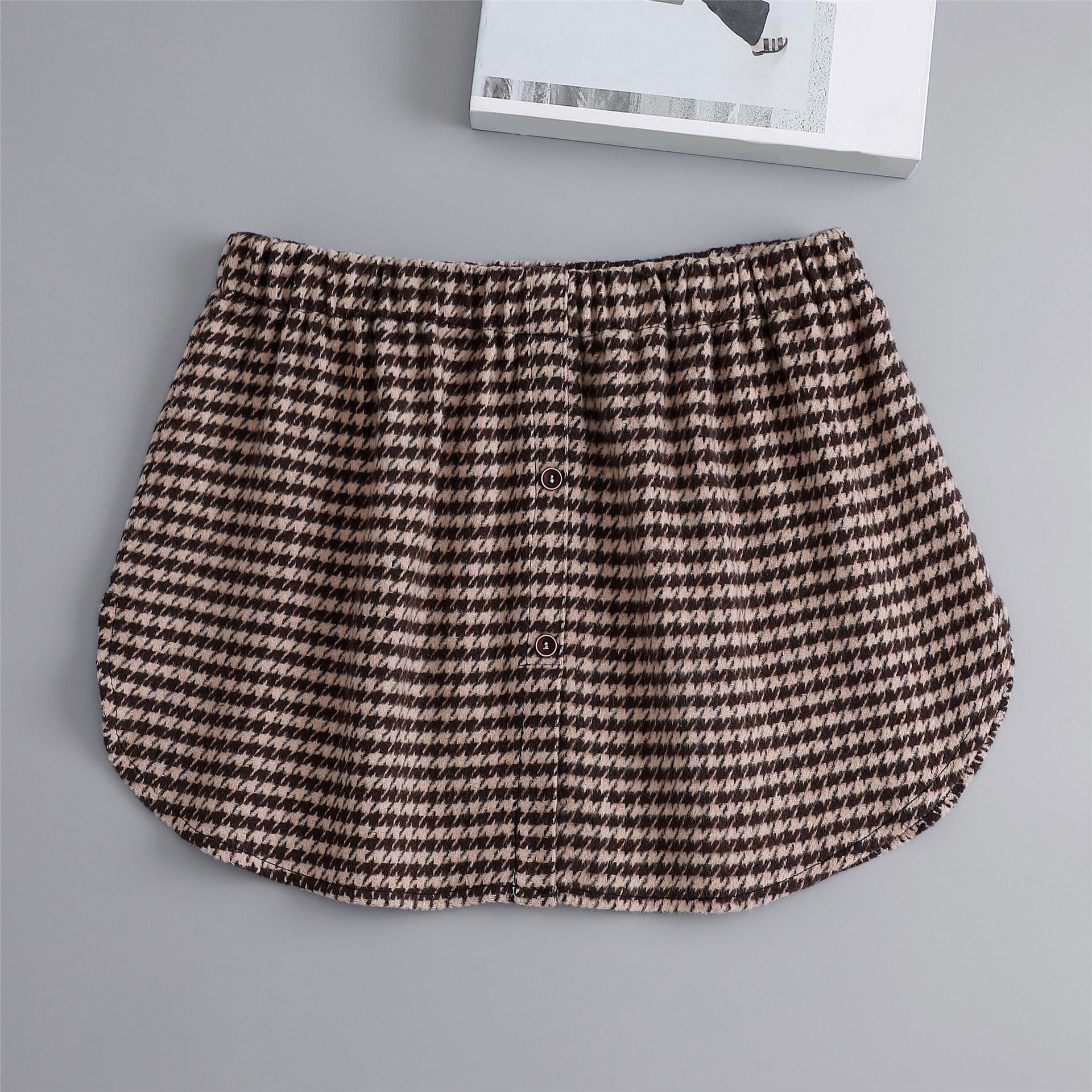 

Модные мини-юбки, удлинители рубашек, поддельные юбки для женщин, поддельный подол свитера с эластичной резинкой на талии, подол мини-юбки One Size