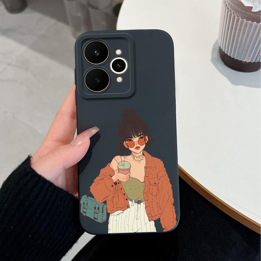 For Realme 15 C73 C33 C35 Note 70 70T 15T 15X C21Y C25Y Shockproof Silicone Phone Case Handsome Boy Girl Patterns Fashion Shell For Realme Back Covers