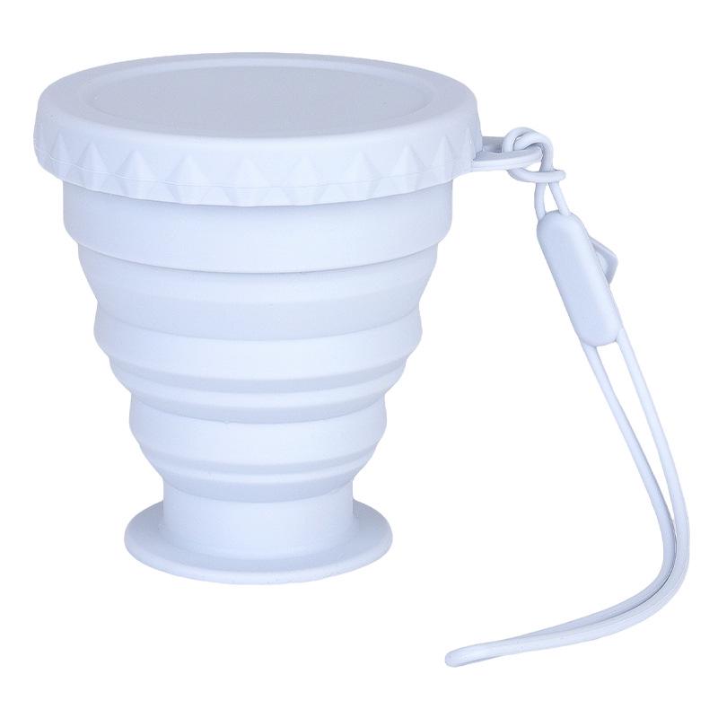 Portable Silicone Collapsible Travel Cup - Food Grade, Versatile for Outdoor Use: Water, Mouthwash, Coffee