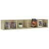 CD seinariiul Sonoma tamm 100 x 18 x 18 cm Puitlaastplaat