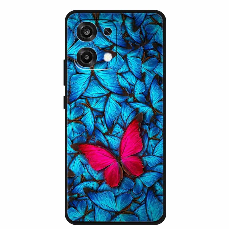 Per Oppo A6 Pro 4G 5G Custodia Versione Globale 2025 Lusso Morbido Silicone Cover Posteriore Per Oppo A6 Pro TPU 6.57" Protezione Paraurti Coque