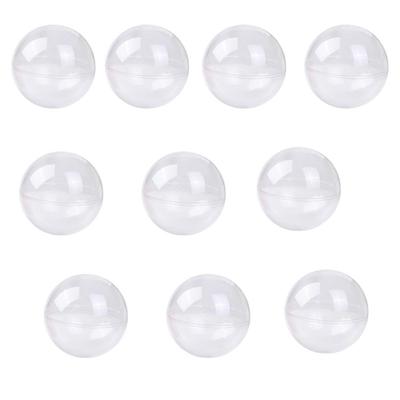 EINEY Gachapon Άδειο Διαφανές Σετ 100 Κάψουλες, Κάψουλες, Garapon, 45mm, Διαφανές, Χρώμα,