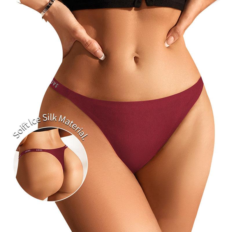 Sexy Slips für Damen, Baumwollhöschen, einfarbig, Tanga, Dessous, bequeme Unterwäsche, sexy Tanga-Unterwäsche