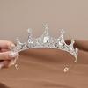 New Rhinestone Crown Bridal Wedding Headdress Lolita Female Princess Birthday Hair Accessories Alloy Full Diamond Crown