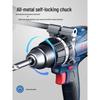Dongcheng Cordless 13-20V Impact Drill & Screwdriver CN plug (adapter included)