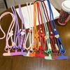 Adjustable Heart-Shaped Woven Phone Lanyard - Wear As Crossbody, Shoulder, or Neck Rope for Travel.
