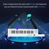 Guitar Electronic Piano with Mini Keyboard 37 Key Electronic Keyboard Piano Rechargeable Children  S Piano
