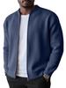 Men's Versatile Corduroy Jacket, Autumn/Winter 2026, Solid Color, Long Sleeve, Casual Style