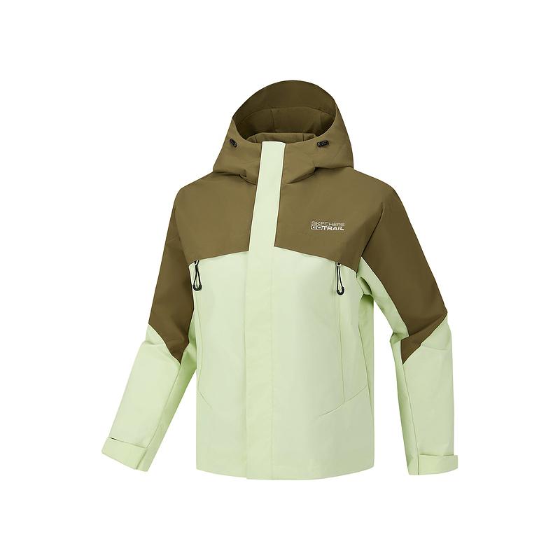 Skechers Long Sleeve Hooded Skin-Friendly Jacket Women jackets P226W135-05FU M