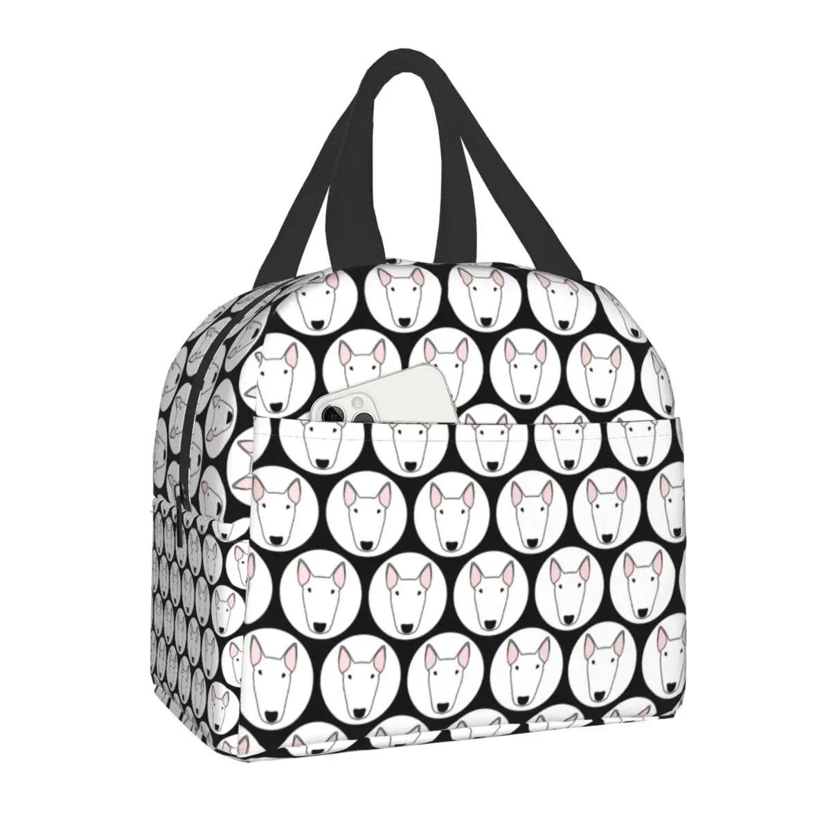 

Бультерьер с цветами ланч-бокс для женщин и детей многофункциональный домашний кулер для собак термосумка для еды изолированная сумка для ланча офисная работа 22x20x13CM оранжевый