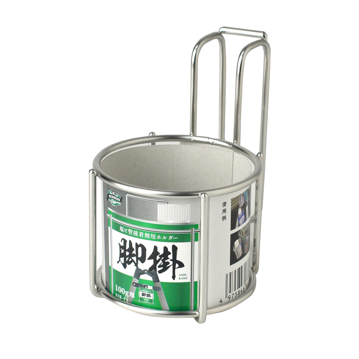 

Niigata Seiki SK PVC Pipe Adhesive Holder with Legs, 100g Capacity, ASK-P0