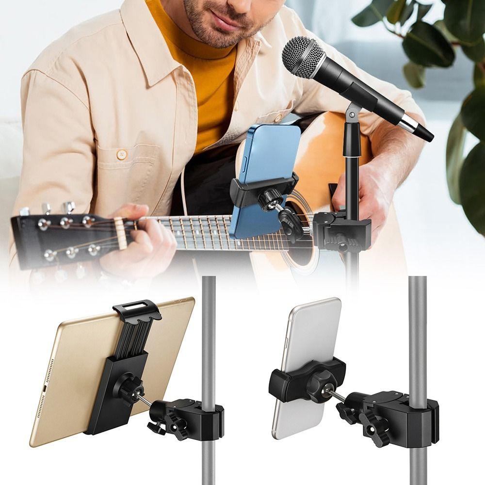 1/4 Thread Phone Holder 360-Degree Rotable Swivel Mount NEW Music Sheet Holder  Live Streaming