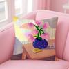 Abstract Plants Flowers Pillow Case Pattern Printing Pillowcase Living Room Sofa Cushion Cover Bedroom Room Decor