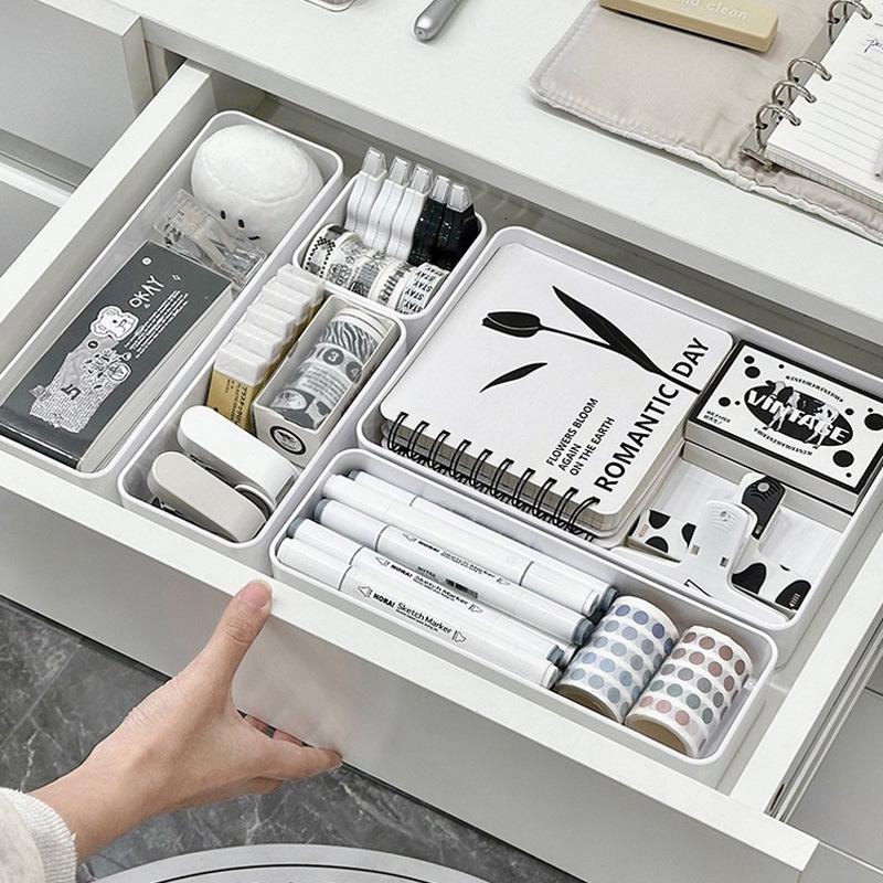 Desktop Drawer Organizer for Home, Dorm, or Office - Perfect for Sundries, Cosmetics, and Stationery