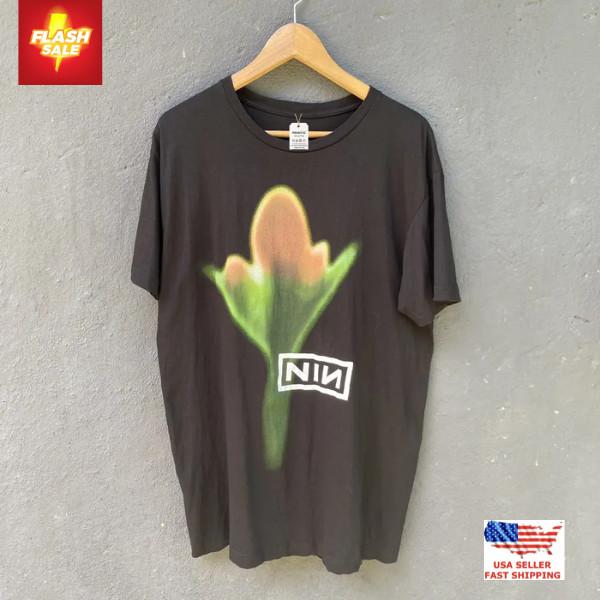 New Apparel Nine Inch Nails The Fragile Album T-Shirt, NIN Band Tee, Industrial Unisex T-Shirt S