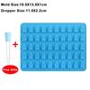 Reposteria Gummy Bears Silicone Mold Dropper Pastry Molds Creatives Bakeware Kitchen Decorating Tools Baking Styling 50Grids Bar