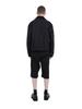 Chaenseseunoi Side Pleat Wide Fit Bermuda Pants Black/M251Pt05Bk