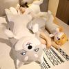 60-100cm Cartoon Standing Dog Plush Toys Soft Cotton Stuffed Pillow Cushion Animal Shiba Inu Husky Doll Baby Kids Birthday Gift