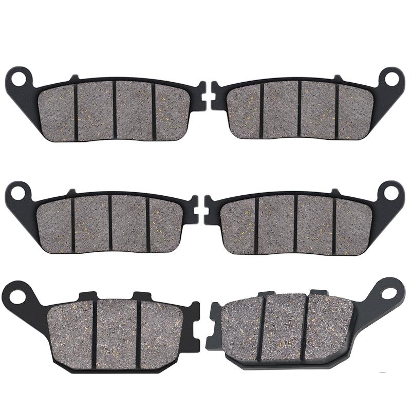 Motorcycle Front and Rear Brake Pads FOR HONDA 599 CBR600 CBR 600 F3 CB600F Hornet CB 600F CBF 600 CBF600 CB750 CBF 1000 CBF1000
