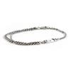 SEWNSWEN SEWN SWEN SILVER DOUBLE CURB CHAIN Bracelet