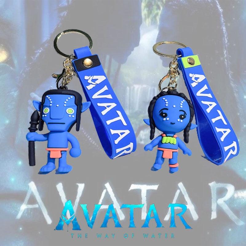Avatar 2 Jake Sully Neytiri Pvc Keychain Xmas Gift