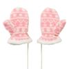 MIKIHOUSE HOT BISCUITS Size Small Pink Mittens, 73-7601-262, (1-3 Years),