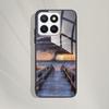 For Honor X8c Case Cover Tempered Glass Case Hard Coque Bumper Case For Honor X8C HonorX8c X 8 C Fundas Protect Cartoon Cover