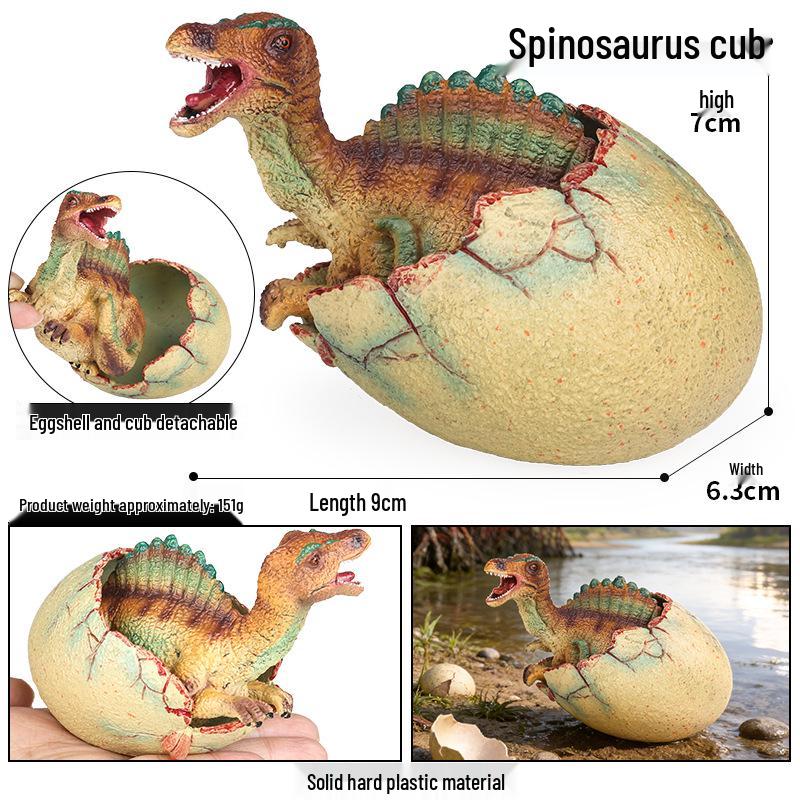 Jurassic Simulation Dinosaur Toys: Spinosaurus, Tyrannosaurus Rex, Mosasaurus