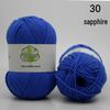 Combed 5-Ply Milk Cotton Yarn for DIY Knitting & Crochet - Medium-Thick Scarf & Blanket Material Pack