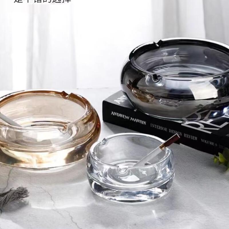 Huihuang Crystal Glass Cigar Ashtray
