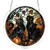 Cattura Sole Puzzle Acrilico, Kit Puzzle Cattura Sole Stile Vetro Colorato di Halloween, Ornamento da Appendere a Finestra Gotico per Casa, Giardino