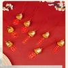 Festive New Year Decorations: Creative Door Handle Ornaments, Homestay Pendants, Wind Chimes for Peace and Joy