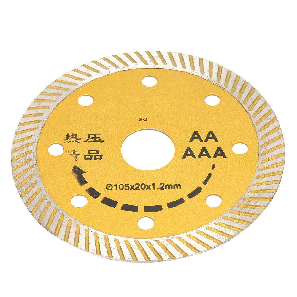 105*20*1.2mm Diamond Circular Saw Blade Cutting Disc Wheel for Stone Marble Ceramic Concrete