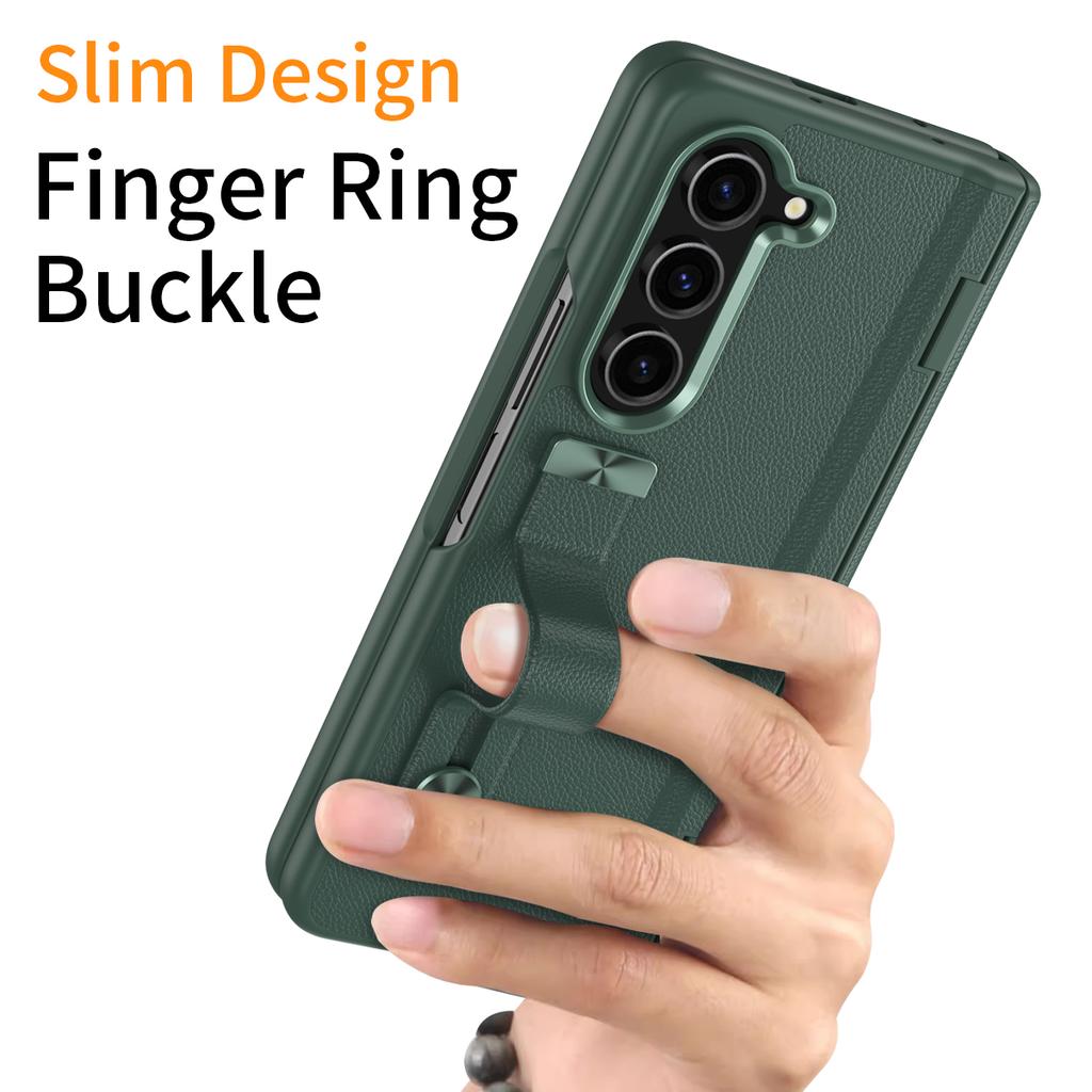 For Samsung Galaxy Z Fold6 5G Kickstand Case Anti-Drop Hard PC Phone Cover