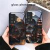 Moonlight Fairy Trail For Motorola Moto Edge 20 Lite 30 Pro 40 Neo 50 Ultra G45 G54 G55 G75 G84 G85 GPlay 23 Glass Phone Case
