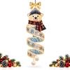 Christmas Spiral Chandelier Series Holiday Porch LED Decoration Snowman 2