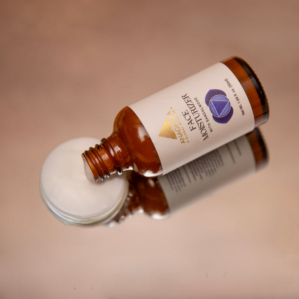 Anaghaya Natural Face Moisturizer with Sandalwood & Pure Cow Ghee 50ml