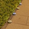 New Model Solar-Powered Stainless Steel Lawn Light – Light-Controlled Waterproof Ground Lamp for Gardens and Courtyards.