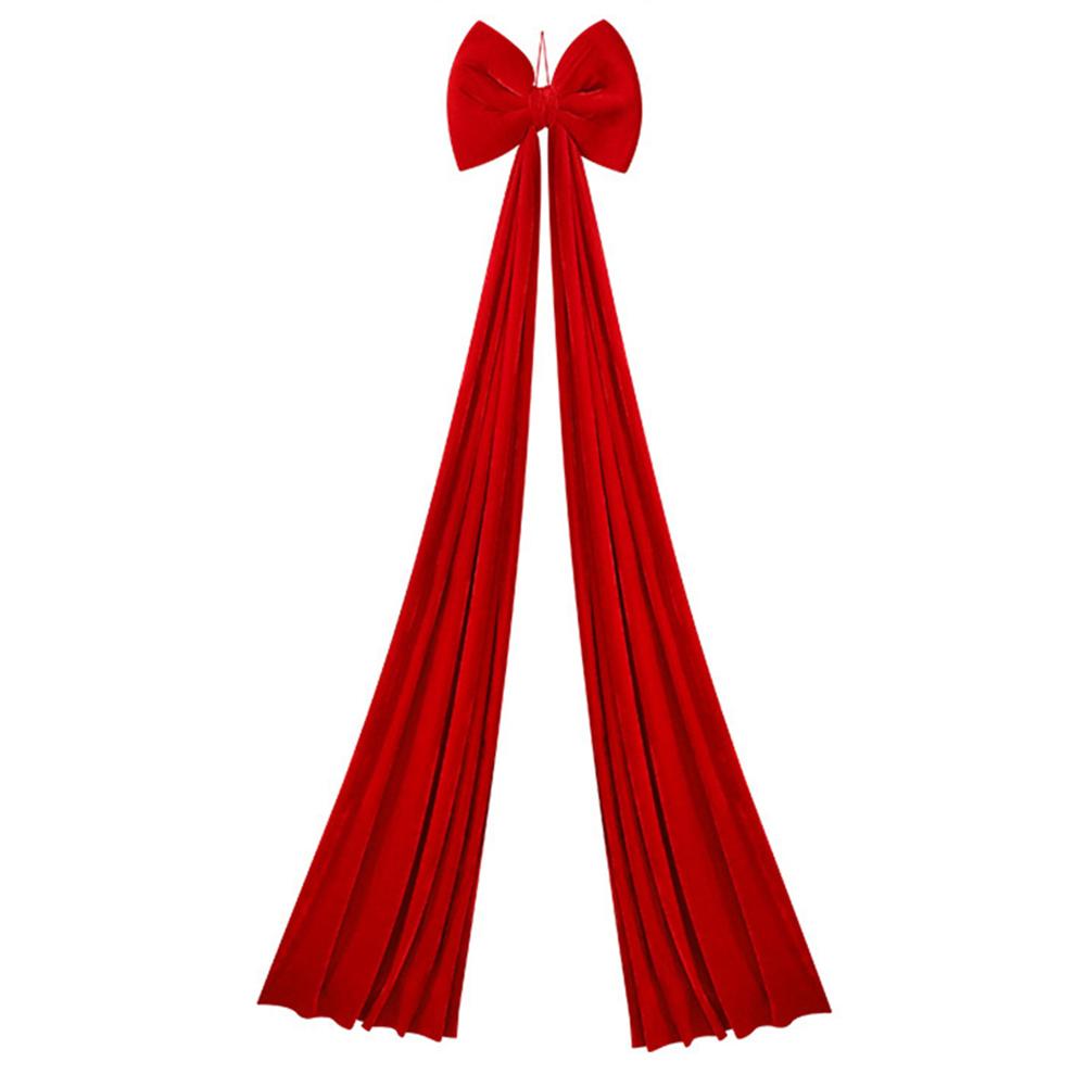 For Christmas Velvet Bow Decoration for Tree and Seasonal Settings Large 15 74 by 78 74 Inches and Long Lasting