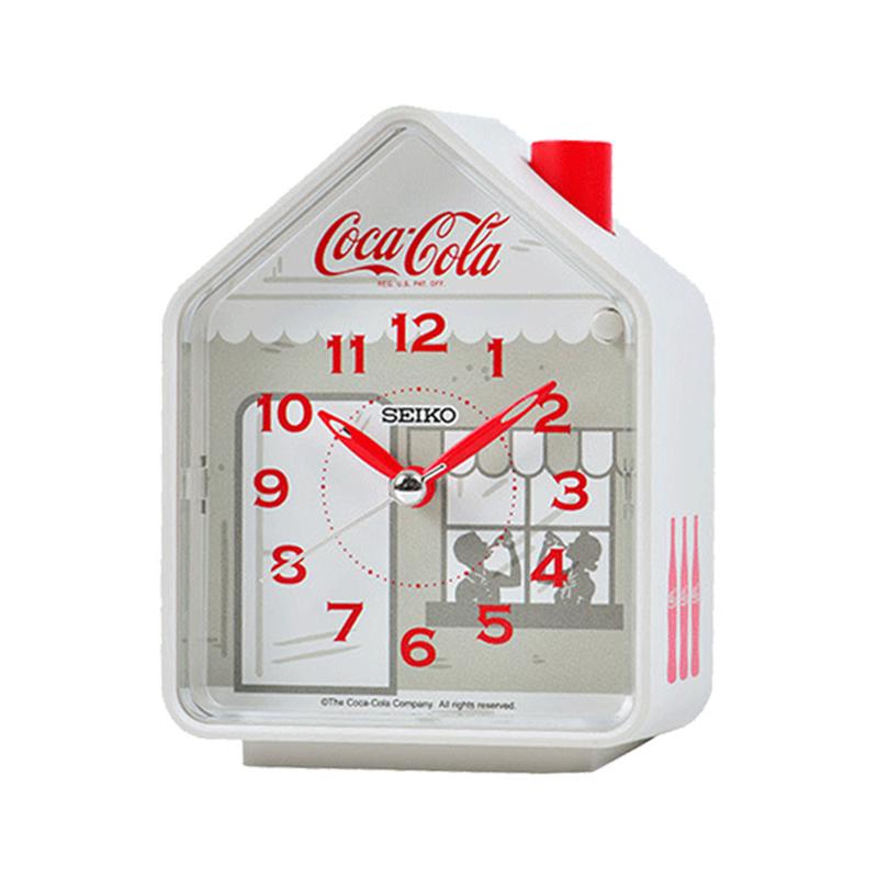 

SEIKO Quartz Mechanical Polyester Plastic Shell Alarm Clock Unisex Red QHP902W QHP902W