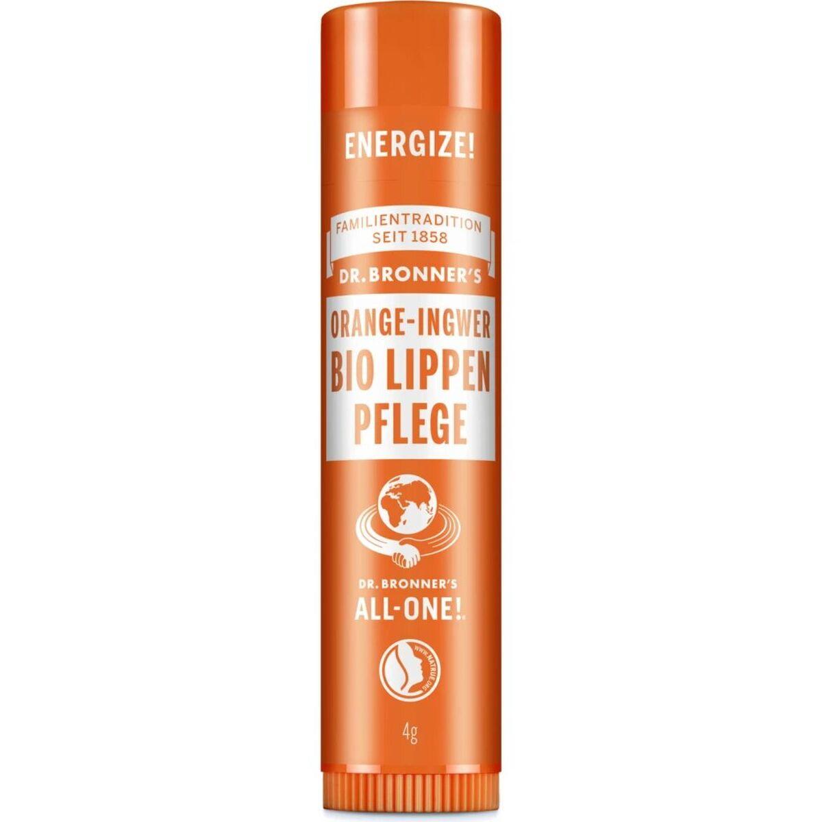 

Dr. Bronner s Orange Ingwer Lip Balm 4g