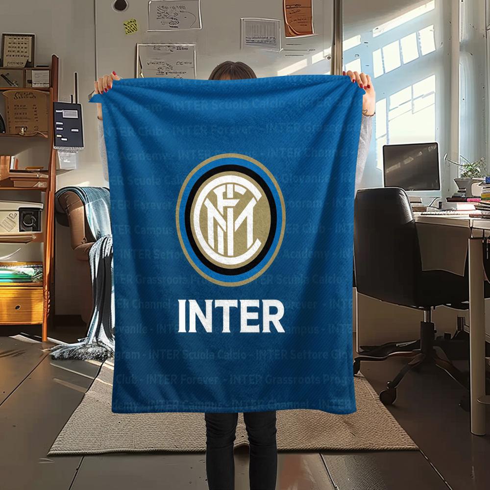Football Club Internazionale Milano3 Flannel Blanket, High quality Comfortable for All Seasons, Home Decor, Warmth and Comfort