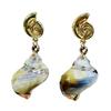 Stylish Conch Drop Earrings For Women Hypoallergenically Zinc Alloy Jewelry Lightweight Party Ear Accessories