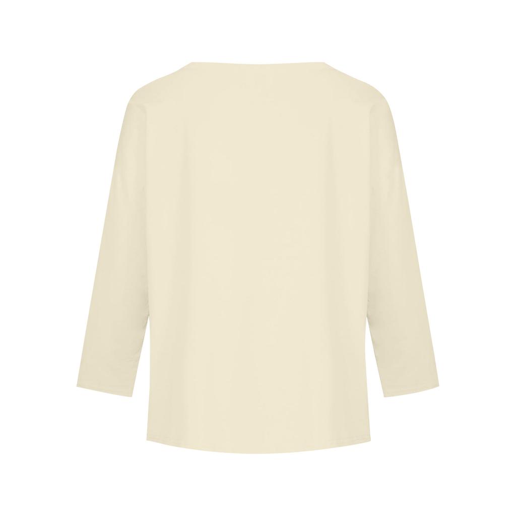 Boy And Girls Solid Color Long Sleeved T-shirt Round Neck Solid Color T-shirt