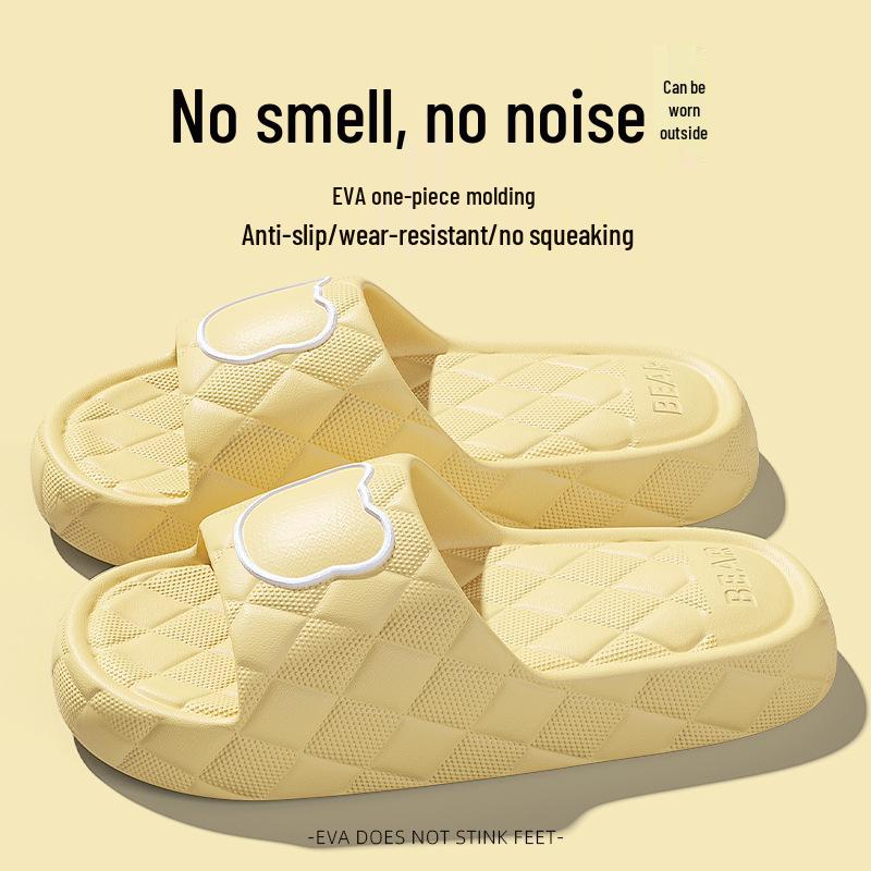 EVA Non-slip Indoor Bathroom Sandals for Men & Women - Thick Sole, Deodorant Summer Slippers