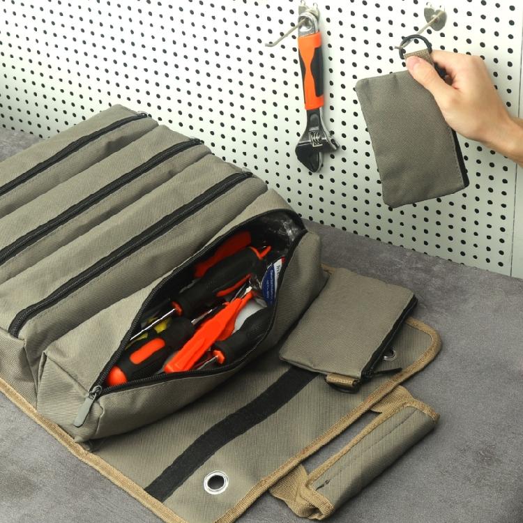 Tool Roll Bag Tool Roll Up Pouch Bag Tools Tote Bag Pockets Tool Pouch Sling
