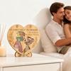 Porte-argent de mariage en bois en forme de cœur Décoration de mariage Enveloppes de mariage Cadeau pour jeunes mariés Nouveaux mariés Mariée