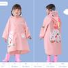 Children's Raincoat, Full-Body Waterproof for Girls and Boys, Toddler Rainwear, Kindergarten and Elementary School Students, Baby School Rain Poncho
