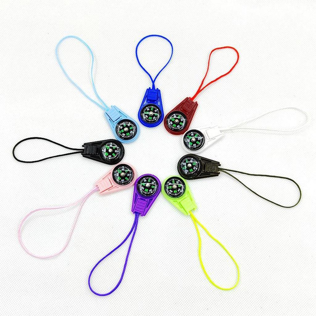 Camping Hiking Pocket Compass Small Pendant Compass Mountaineering Compass Pointer Navigation Outdoor Sports Tool
